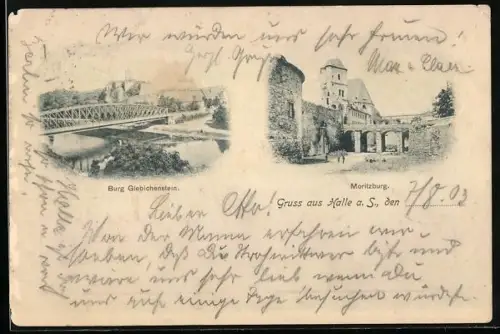 AK Halle a. S., Burg Giebichenstein, Moritzburg