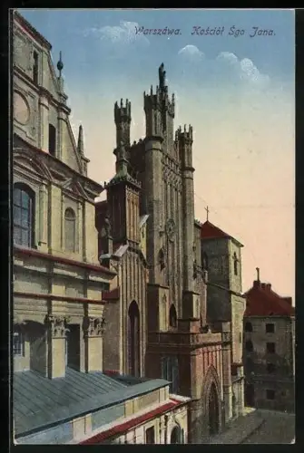 AK Warszawa, Kosciól Sgo. Jana