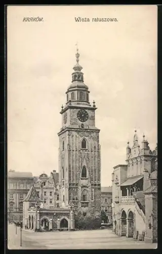AK Kraków. Wierza ratuszowa