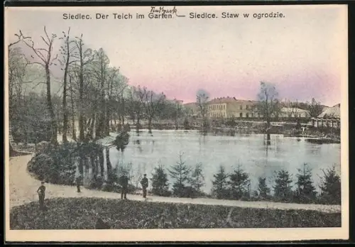 AK Siedlce, Staw w ogrodzie