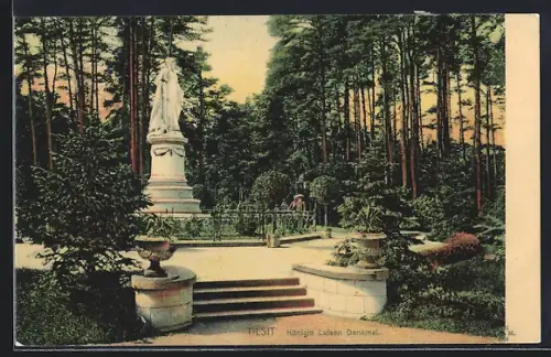 AK Tilsit, Königin Luisen Denkmal