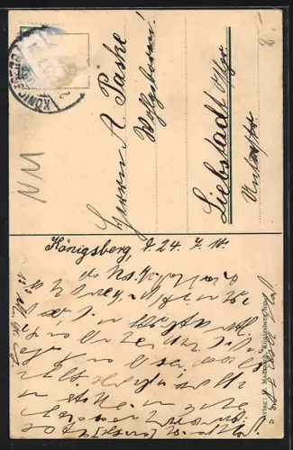 AK Königsberg /Nm., Inneres der St. Marienkirche