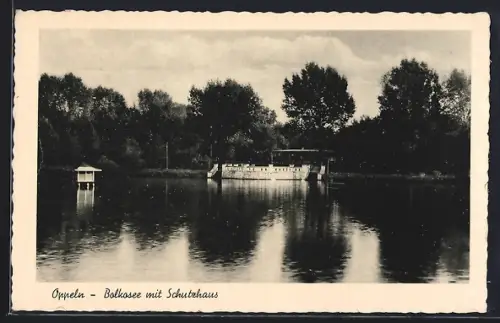 AK Oppeln, Bolkosee mit Schutzhaus