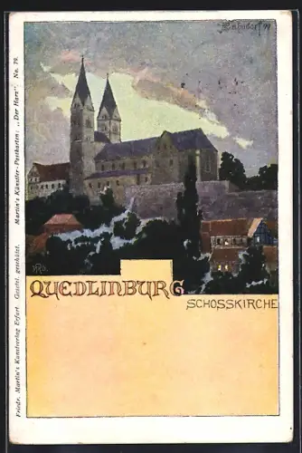AK Quedlinburg, Schlosskirche