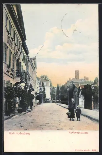AK Bad Godesberg, Kurfürstenstrasse