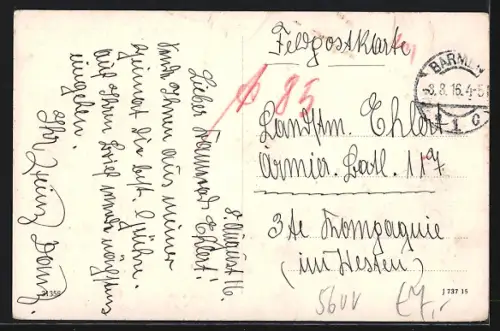 AK Barmen-Elberfeld, Schwebebahn, An der Berlinerstrasse