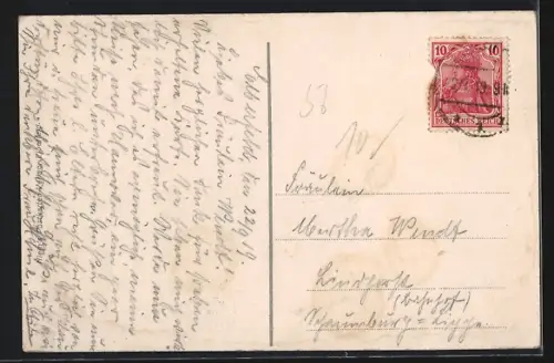 AK Elberfeld, Schwebebahn über der Wupper