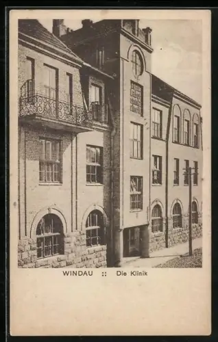 AK Windau, Die Klinik, Teilansicht