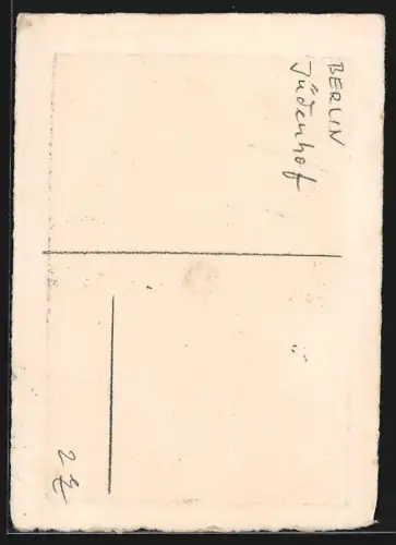 Künstler-AK Berlin, Partie vom Jüdenhof