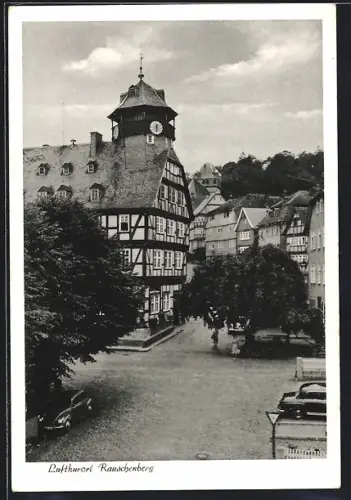 AK Rauschenberg / Hessen, Partie im Ort