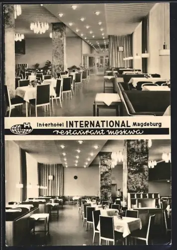 AK Magdeburg, Interhotel International, Restaurant Moskwa