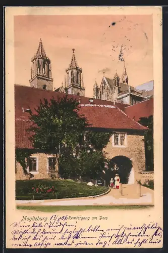 AK Magdeburg, Remtergang am Dom