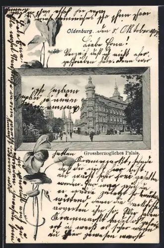 AK Oldenburg / Gr., Grossherzogliches Palais