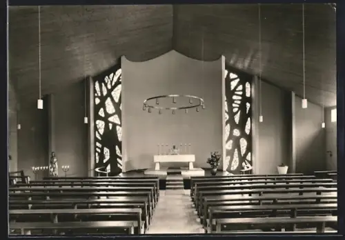 AK Oldenburg i. O., Inneres der St. Bonifatius-Kirche