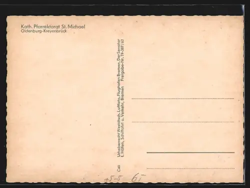AK Oldenburg-Kreyenbrück, Kath. Pfarrektorat St. Michael