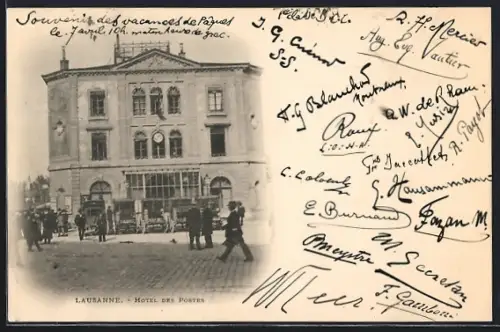 AK Lausanne, Hotel des Postes