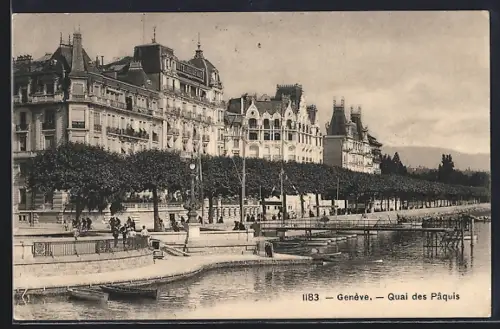 AK Genève, Quai des Paquis