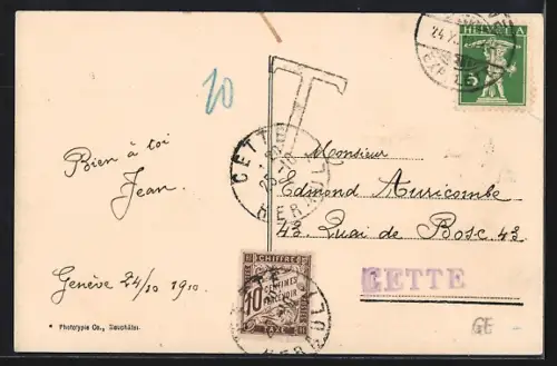 AK Genève, Quai des Paquis