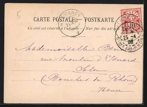 AK Hermance, Bords du Lac de Genève, Vue panoramique