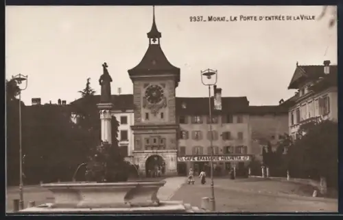 AK Morat, La Porte d`Entrée de la Ville, Café Brasserie Helvetia