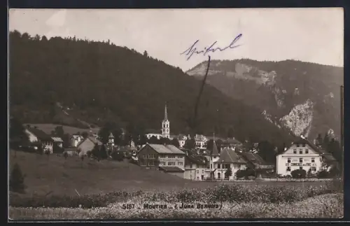 AK Moutier /Jura Bernois, Vue panoramique