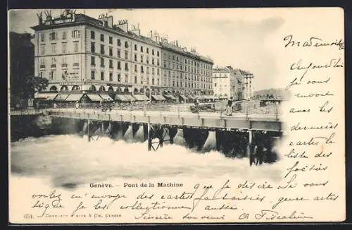 AK Genève, Pont de la Machine