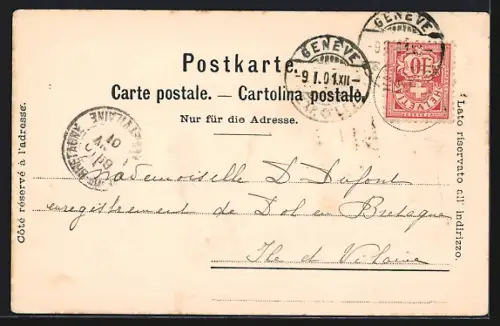 AK Genève, Pont de la Machine