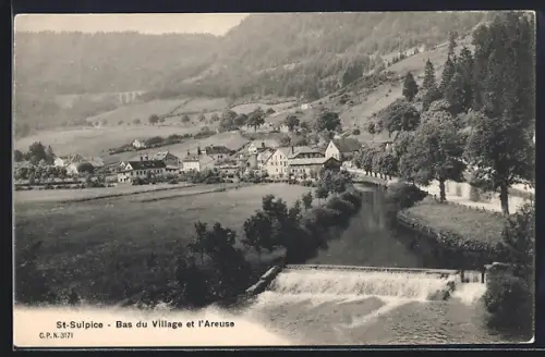 AK St-Sulpice, Bas du Village et l`Areuse