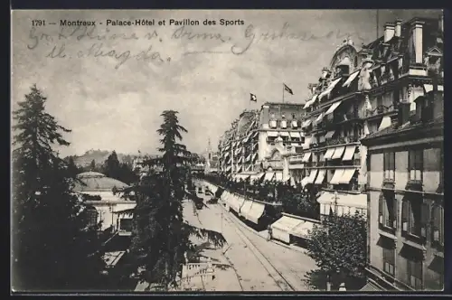 AK Montreux, Palace-Hotel et Pavillon des Sports