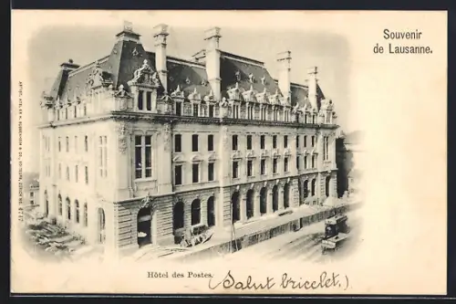 AK Lausanne, Hotel des Postes