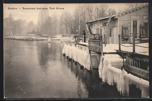 AK Genève, Restaurant Lacustre, Port Ariana