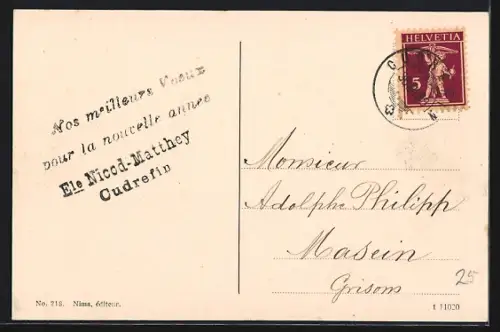 AK Montet s. Cudrefin, Vue générale