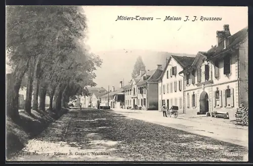 AK Motiers-Travers, Maison J. J. Rousseau