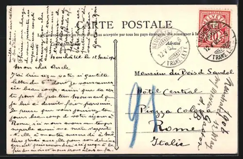 AK Motiers-Travers, Maison J. J. Rousseau