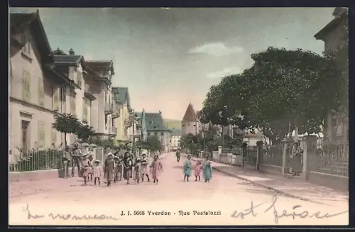 AK Yverdon, Rue Pestalozzi