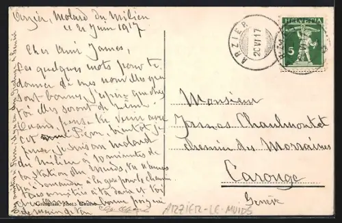 AK Le Muids, Une Rue