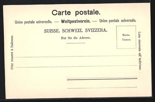 AK Estavayer, Une Rue en Hiver