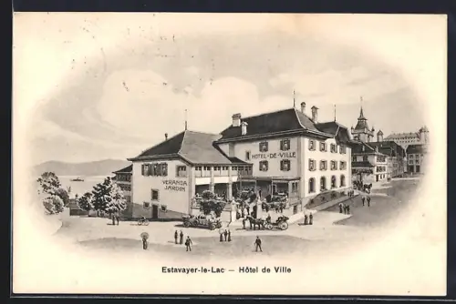 AK Estavayer-le-Lac, Hotel de Ville