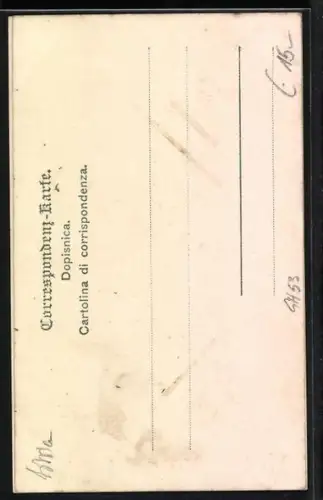 AK Lovrana b. Abbazia, Strassenscene