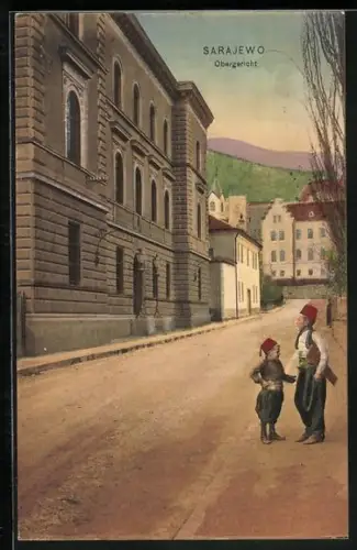 AK Sarajewo, Zwei Jungen am Obergericht