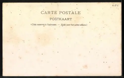 Künstler-AK Spa, Rue Royale