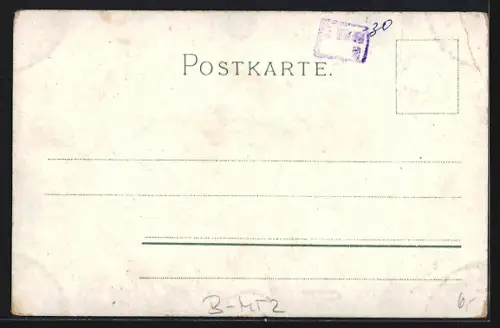 Lithographie Berlin, Alexanderplatz, Berolina, Strassenbahn, Rotes Rathaus