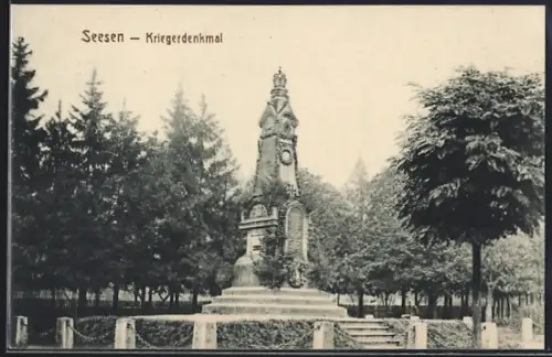 AK Seesen, Das Kriegerdenkmal