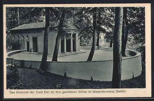 AK Kiel, Ehrenmal der Stadt im Düsternbrooker Gehölz