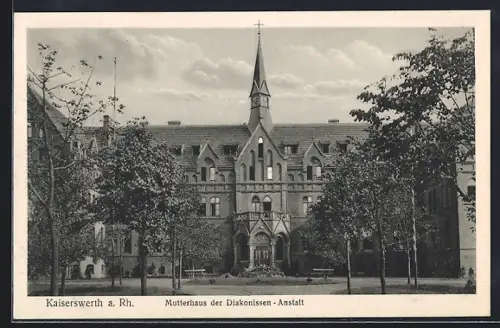 AK Kaiserswerth a. Rh., Mutterhaus der Diakonissen, Altstadt