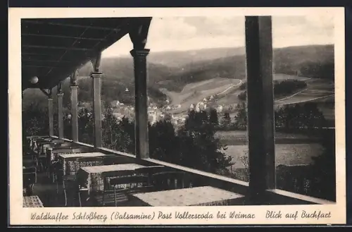 AK Buchfart, Gasthaus Waldkaffee Schlossberg