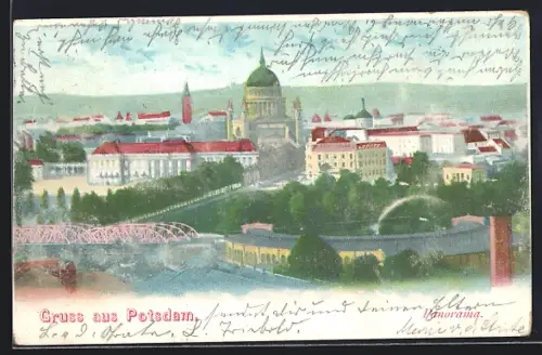 Lithographie Potsdam, Panoramaansicht