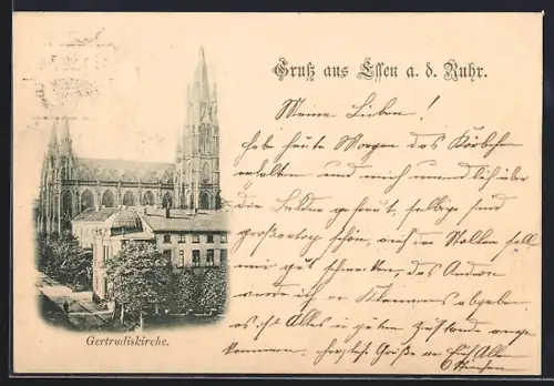 AK Essen a. d. Ruhr, Gertrudiskirche