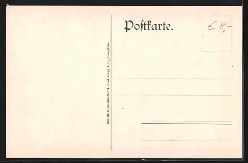 Künstler-AK Heinrich Kley: Fabrikarbeiter beim Giessen einer Bramme