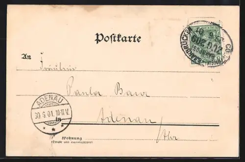 AK Köln-Neustadt, Handelshochschule mit Strassenpartie